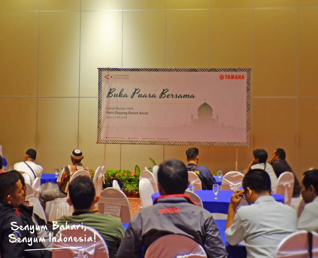 At this break fast event, Yamaha Marine Ancol, PT. Karya Bahari Abadi as  the sole distributor of Yamaha Outboard Motors shares various souvenirs and  ...